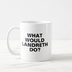 Café Taza Qué Haría Landreth, Taza de Garry Landreth, P