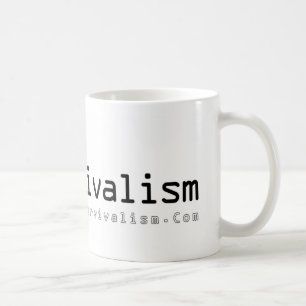 Café Taza radical de Survivalism