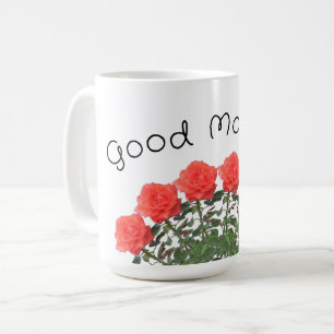 Café Taza - Ramo de Rosas Rosadas