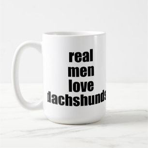 Café Taza real de los Dachshunds del amor de los