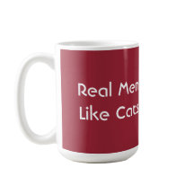 Taza real de los hombres de las tarjetas del día
