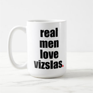 Café Taza real de Vizslas del amor de los hombres
