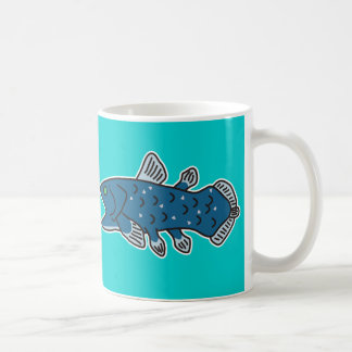Café Taza "RECEPCIÓN de Coelacanth al MAR PROFUNDO "