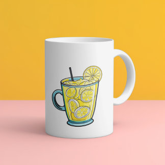 Café Taza refrescante de limonada