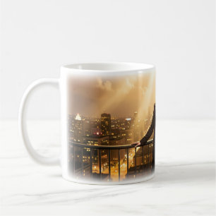 Café Taza Reina de la Azotea Glamour Gótico Luces de la