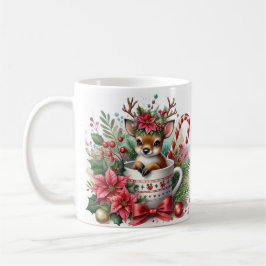 Café Taza Reno de Navidad