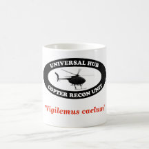 Taza renovada de la unidad del helicóptero