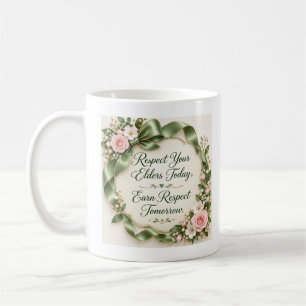 Café Taza Respeta a tus Mayores   Taza de regalo para a