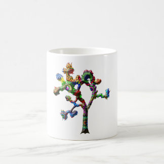 Café Taza retra de la yuca