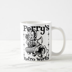 Café Taza retra de Werks de Perry