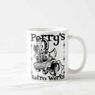 Café Taza retra de Werks de Perry