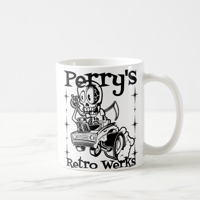 Café Taza retra de Werks de Perry (Derecha)