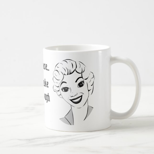 Café Taza retra divertida de la mamá (Derecha)