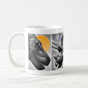 Café Taza Retratos de Dinosaurios