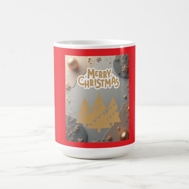 Café Taza retro de Navidad (Centro)