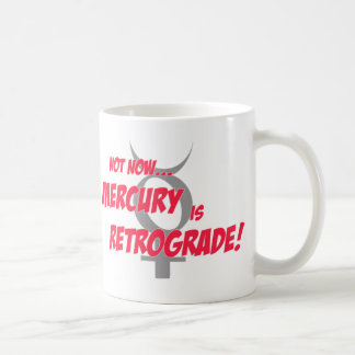 Café Taza retrógrada de Mercury