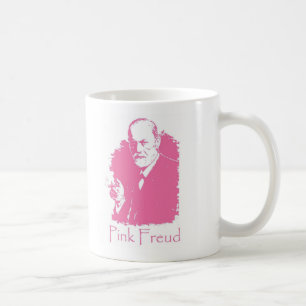 Café Taza rosada de Freud