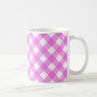 Café Taza rosada de la guinga