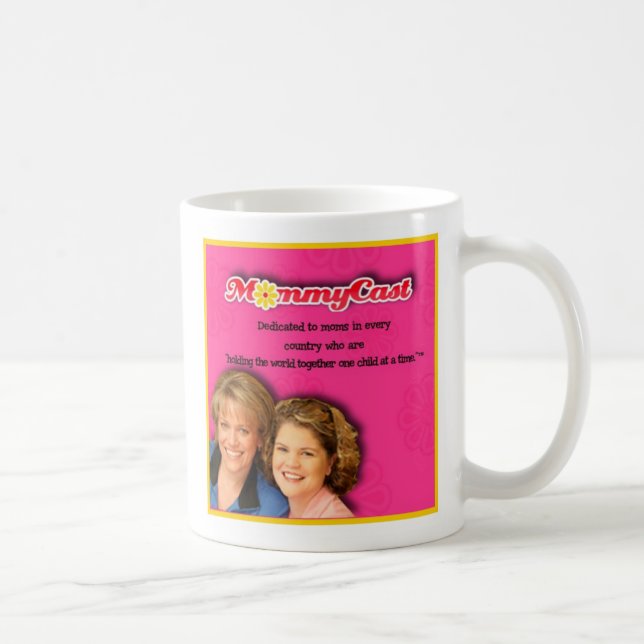 Café Taza rosada de MommyCast (Derecha)