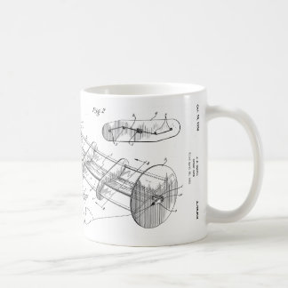 Café Taza rotatoria de la patente de la cometa -