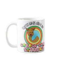 Taza Sábado de Venta de Garage