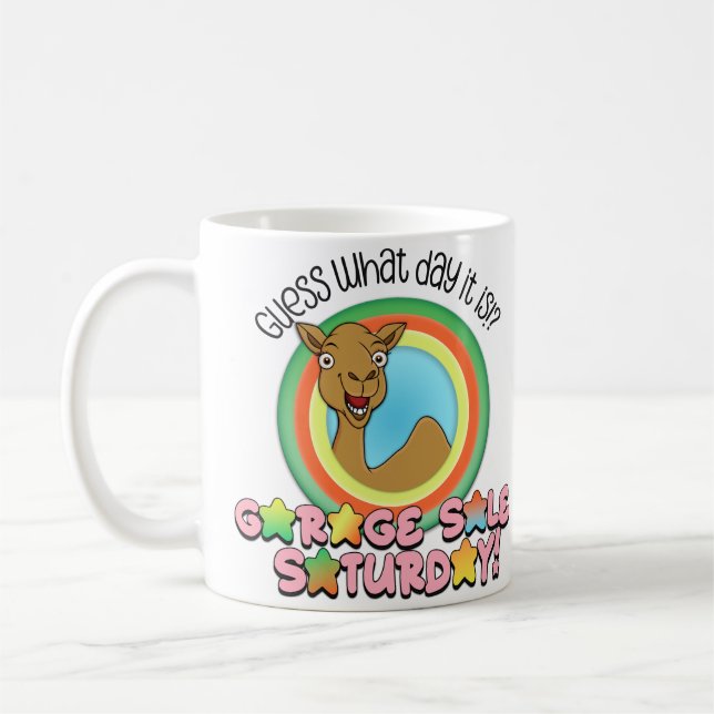 Café Taza Sábado de Venta de Garage (Izquierda)