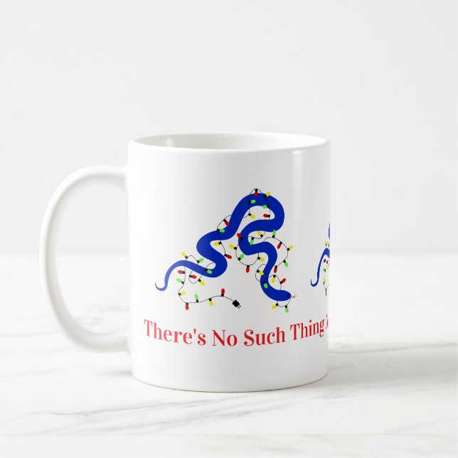 Café Taza Serpientes de Navidad (Izquierda)