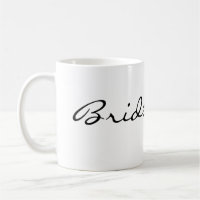 Taza simple de la dama de honor