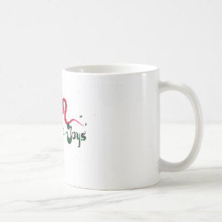 Café taza simple de las alegrías