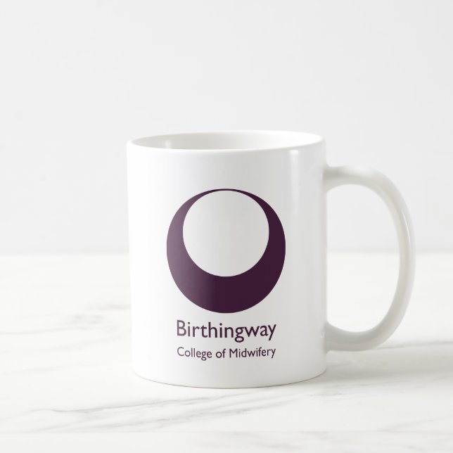 Café Taza simple del logotipo de Birthingway (Derecha)