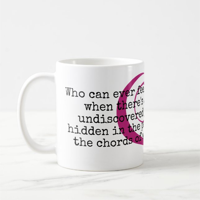 Café Taza sin descubrir de los viajes (Izquierda)