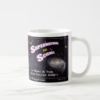 Café Taza sobrenatural y de la ciencia