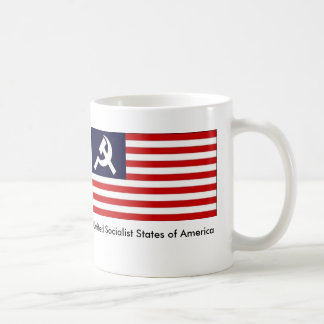Café Taza socialista anti de Obama los E.E.U.U.