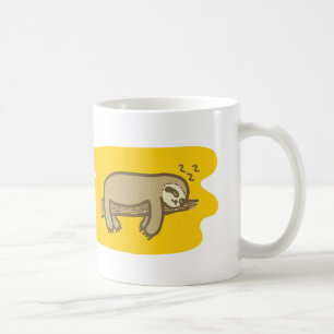 Café Taza soñolienta de la pereza
