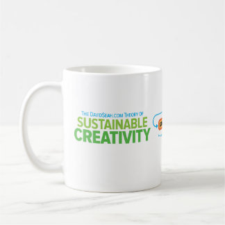 Café Taza sostenible de la creatividad