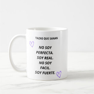 Café Taza Soy Suficiente – Frase de Empoderamiento