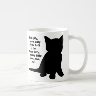 Café Taza suave de la canción del gatito