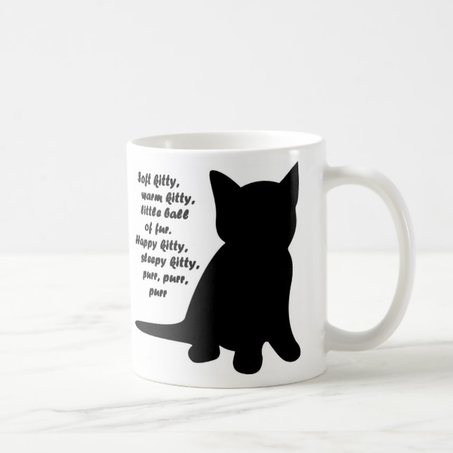 Café Taza suave de la canción del gatito (Derecha)