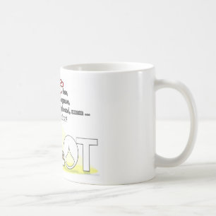 Café Taza sub de la clase de la mancha blanca /negra