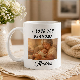Café Taza Te Quiero Abuela Día de los Abuelos