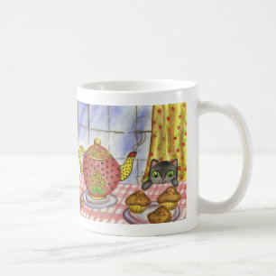 Café Taza Tetera de Gato