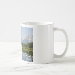 Café Taza Tetons magnífico de los placeres simples