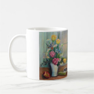 Café Taza - todavía del tablero de la mesa vida,