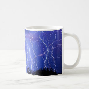 Café Taza Tormenta de Relámpagos