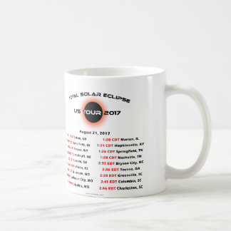 Café Taza total del viaje 2017 de los E.E.U.U. del