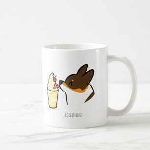 Café Taza tricolora del azote de Dole de la piña del