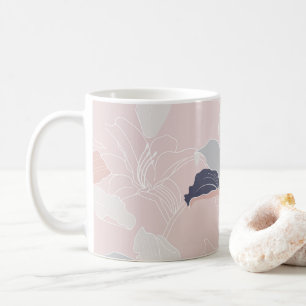 Café Taza tropical de Rubor