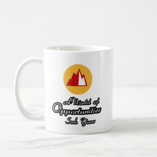 Café Taza Un mundo de oportunidades. Busca el tuyo
