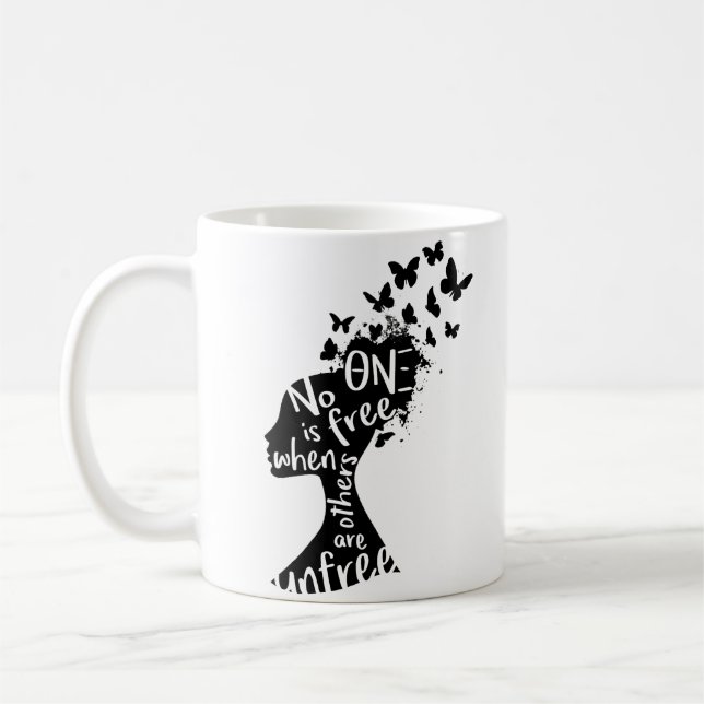 Café Taza "Unfree" de NU XI de la theta (Izquierda)