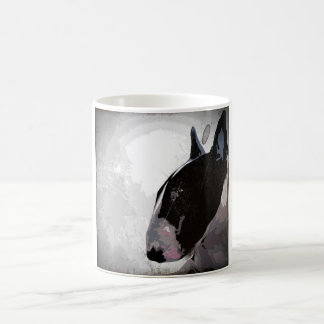 Café TAZA urbana del diseño de los arty de bull terrier